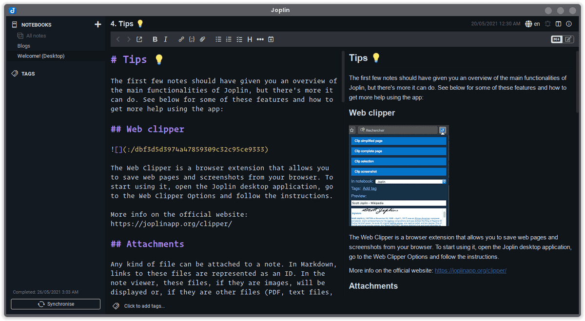 Удалить joplin с linux